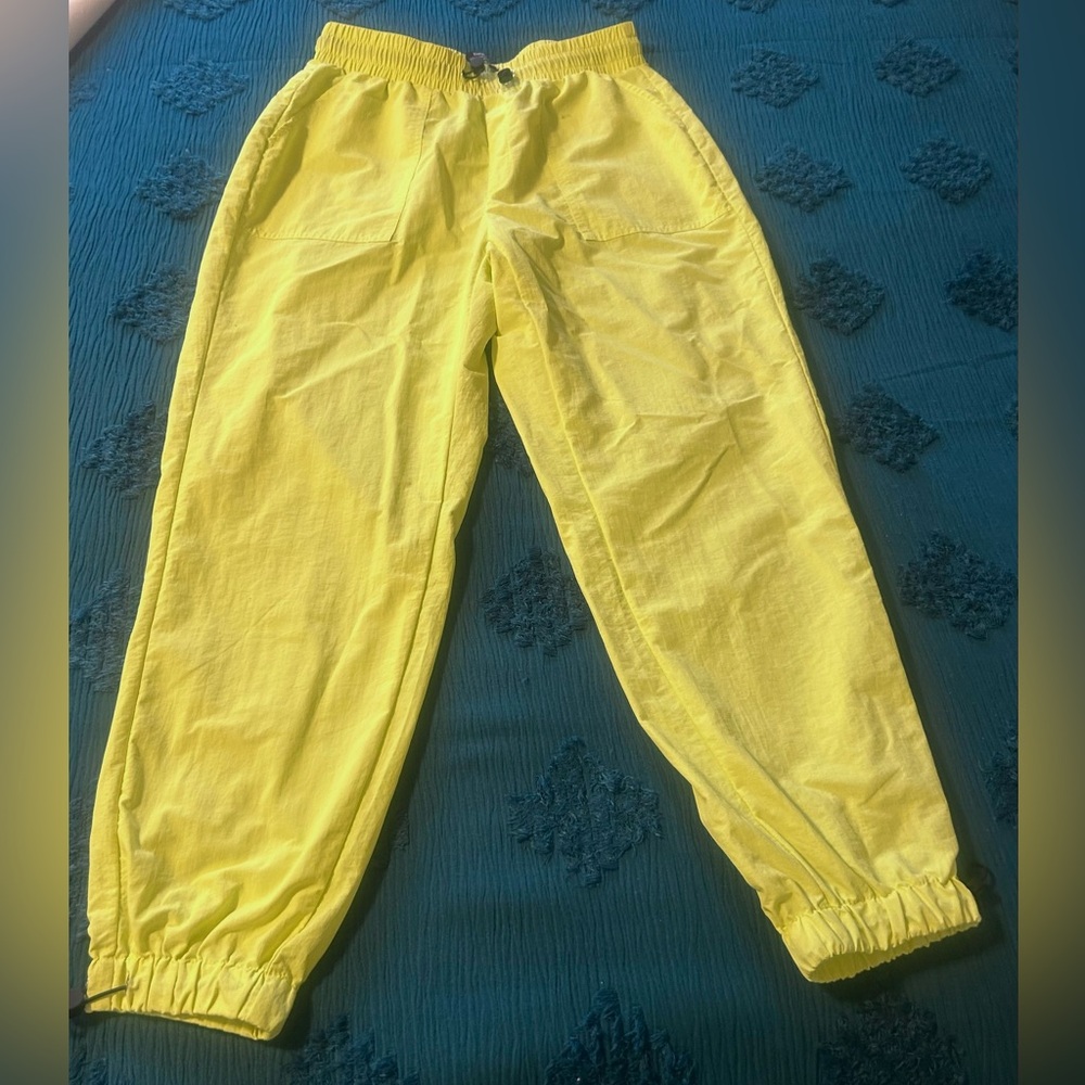 Bershka Kids Yellow Joggers